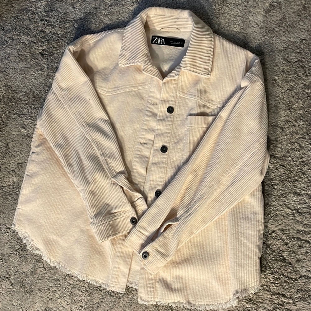 Zara corduroy overshirt